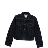 Giacca augustine in denim blu Khaite - donna 
