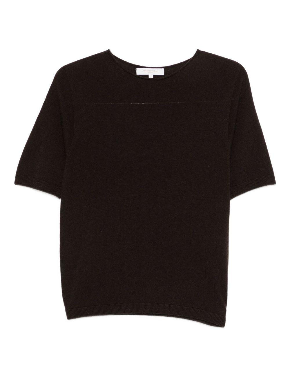 T-shirt atlante in marrone Antonelli - donna 