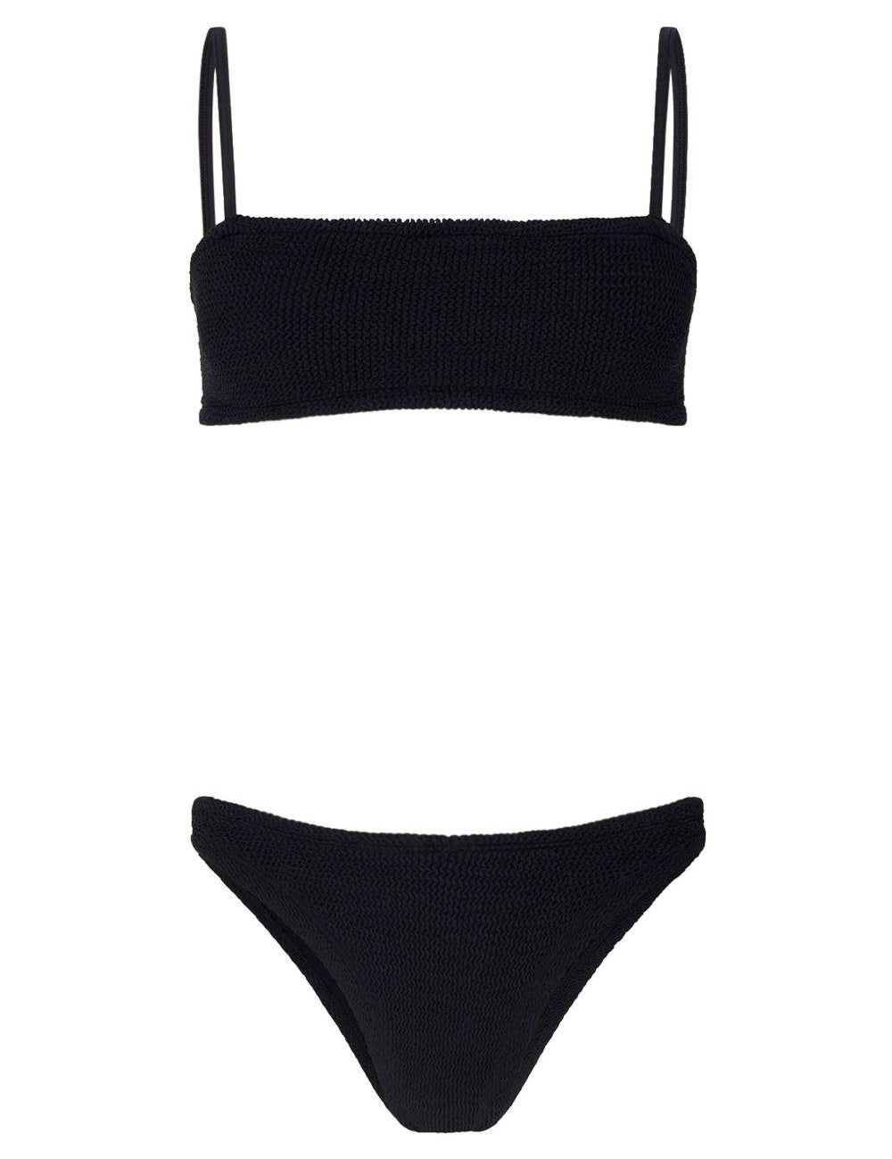 Bikini due pezzi Gigi in nero Hunza G - donna 