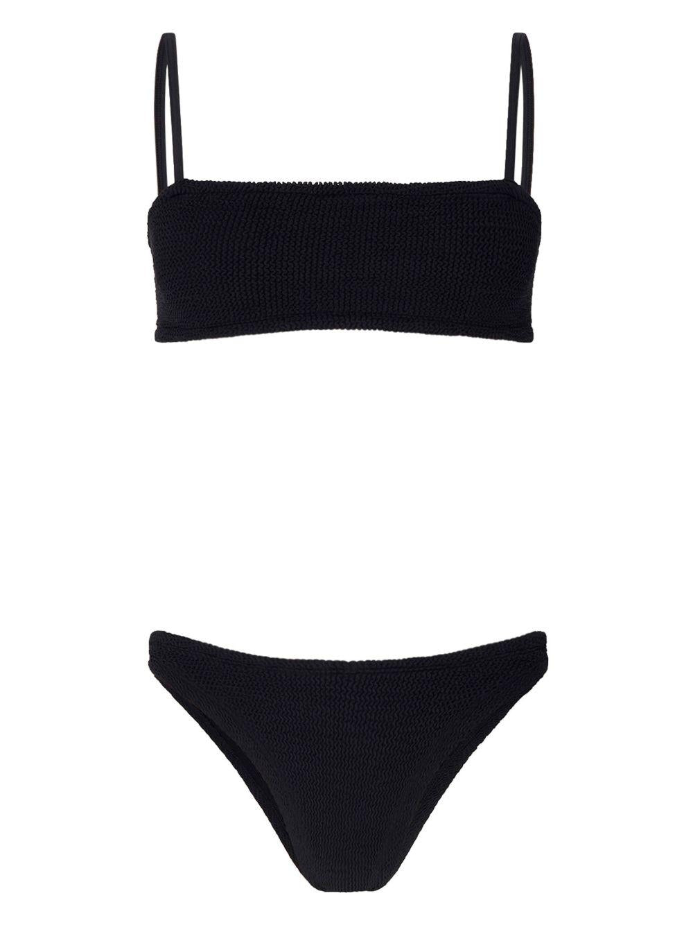 Bikini due pezzi Gigi in nero Hunza G - donna 