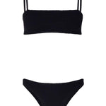 Bikini due pezzi Gigi in nero Hunza G - donna 