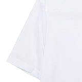 T-shirt girocollo in bianco Kangra - uomo 
