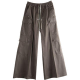 Cargo con coulisse in marrone Rick Owens - uomo 