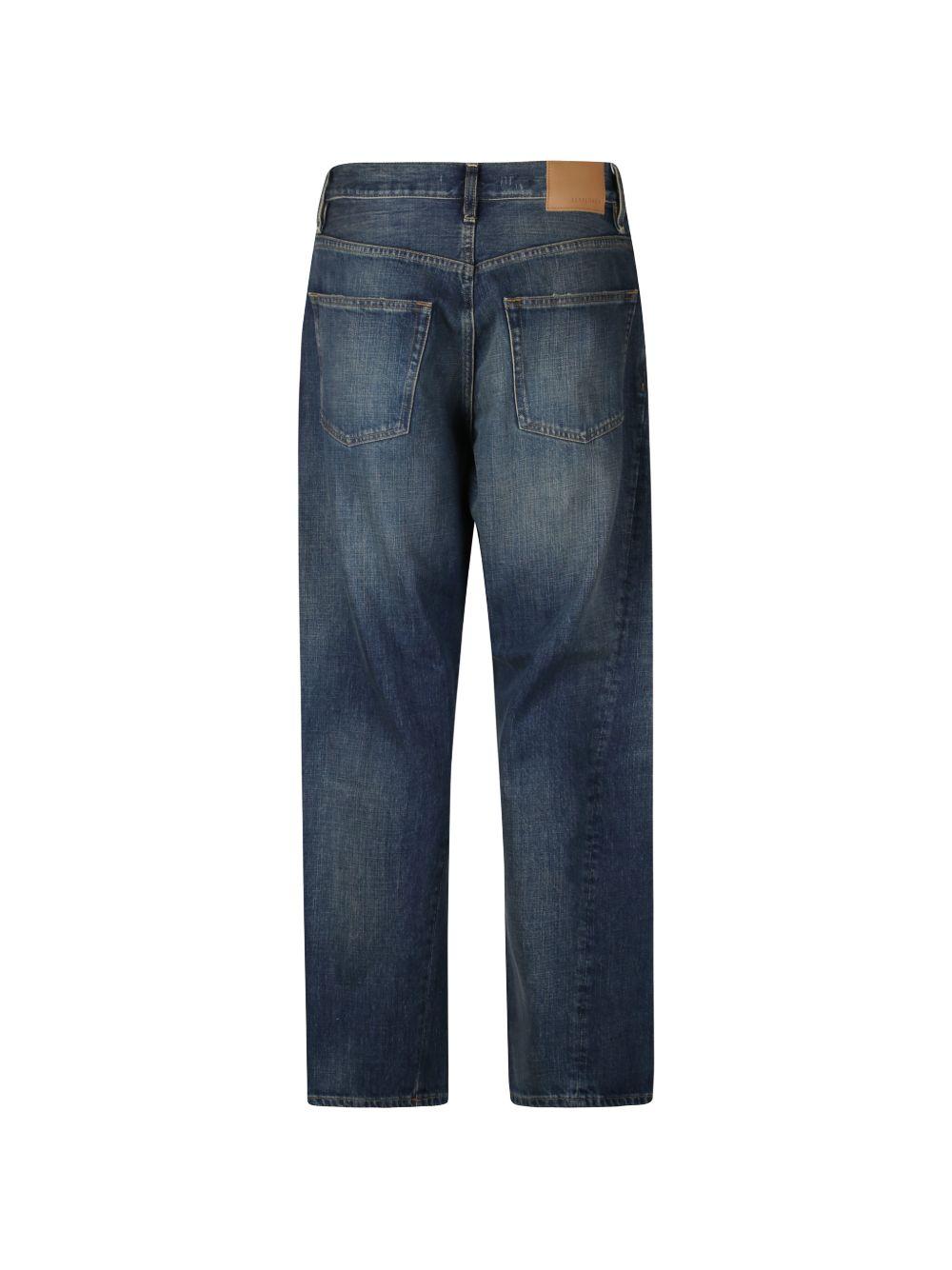 Jeans con cinque tasche in blu Sunflower - uomo 