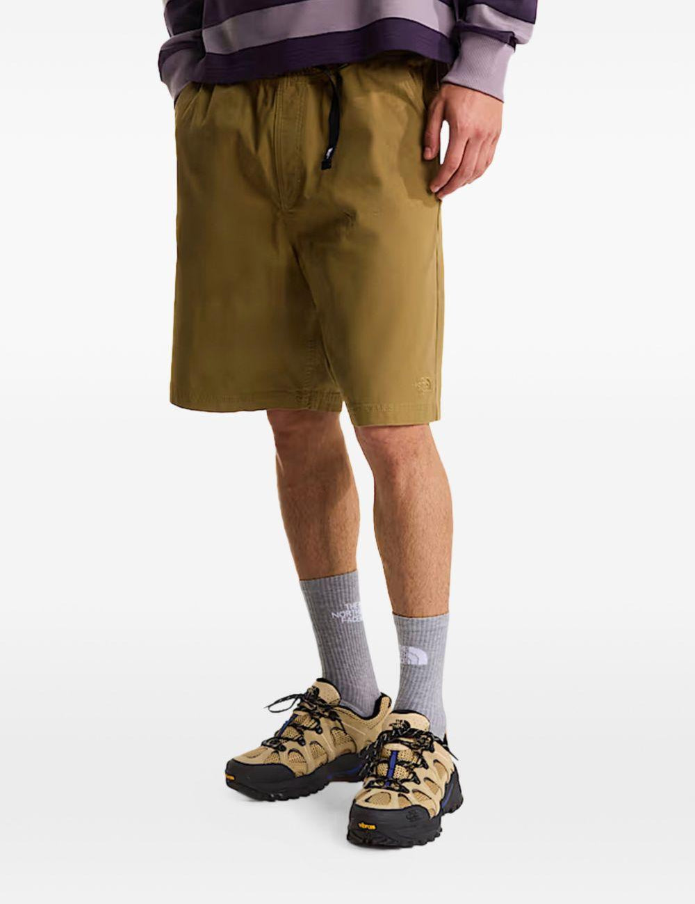 Pantaloncini con cintura in marrone The north face - uomo 