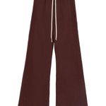 Pantaloni con bottoni in marrone Rick Owens DRKSHDW - donna 
