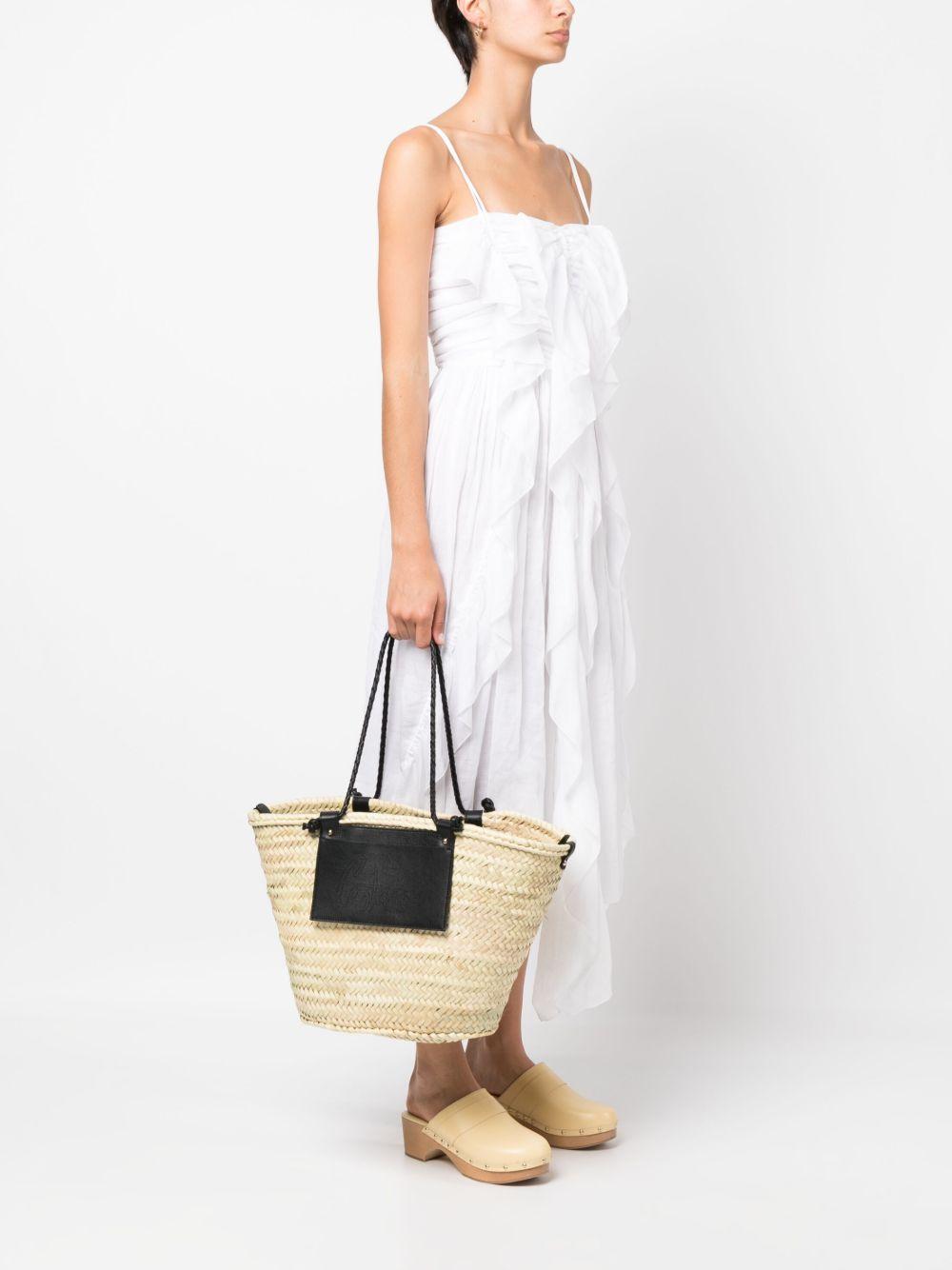 Borsa Campania/152 in nero e beige Castañer - donna 