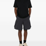 Shorts cargo con log in grigio Oakley - uomo 