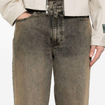 578 jeans larghi scoloriti in beige e grigio Levi's - uomo 