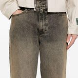 578 jeans larghi scoloriti in beige e grigio Levi's - uomo 