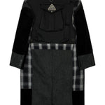 Cappotto patchwork Filson in nero  Junya Watanabe - uomo 