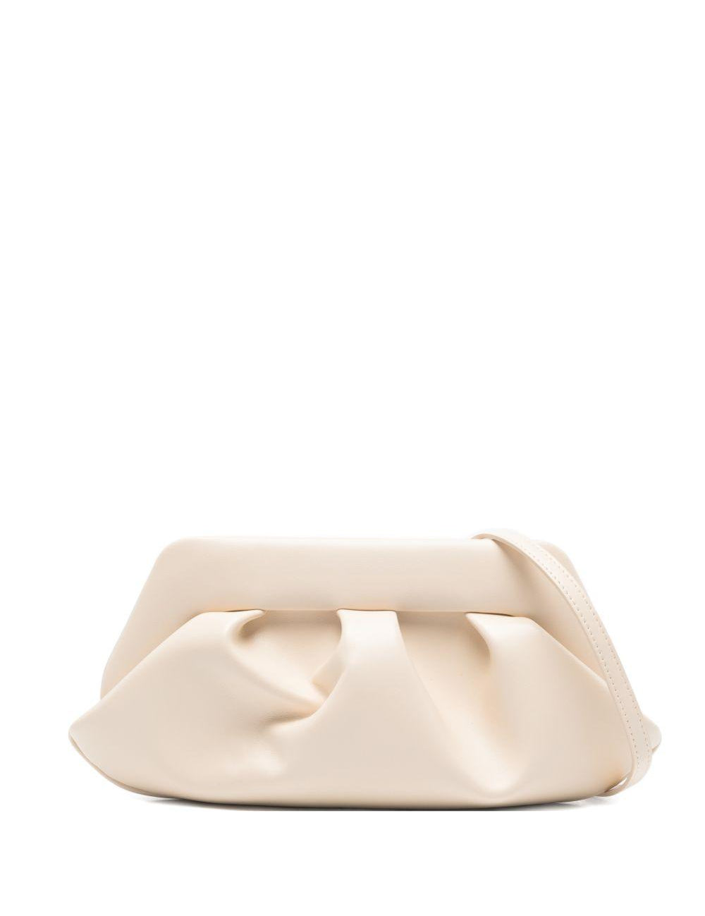Clutch bios baguette in avorio Themoirè - donna 