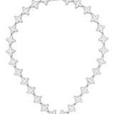 Collana Clover in bianco Darkai - unisex 