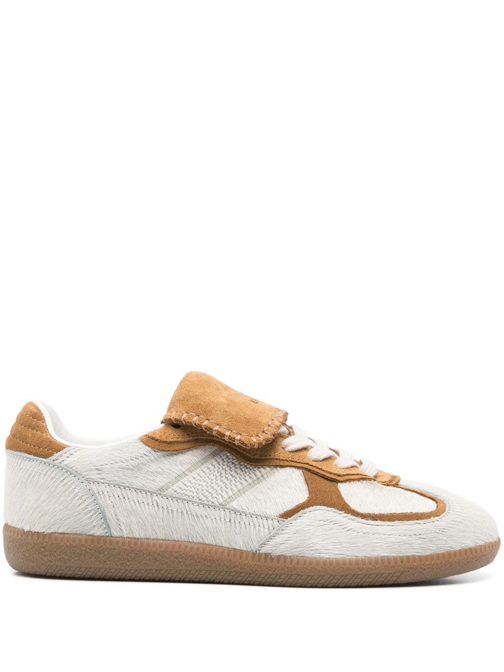 Sneakers basse in pelle 490 in beige Alohas - donna 