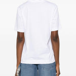 T-shirt con applicazioni in bianco Simone rocha - donna 