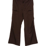 Pantaloni cargo con coulisse in marrone Entire studios - unisex 