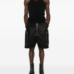 Canotta con ricamo in nero 44 label group - uomo 