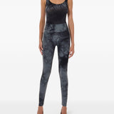 Body con fantasia tie dye in nero Wolford - donna 