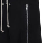 Cargo Belas con coulisse in nero Rick Owens - uomo 