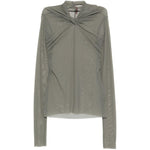Top a maniche lunghe Kairo Twisted in verde Rick owens lilies - donna 