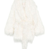 Cappotto in eco-pelliccia juno color crema Entire Studios - donna 