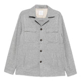 Giacca-camicia con tasche in grigio Eleventy - uomo 