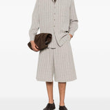 Pantaloncini Split in grigio Our legacy - uomo 
