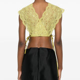 Top in pizzo oro Cico Dries van noten - donna 