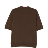 Polo in maglia  in marrone Laneus - uomo 