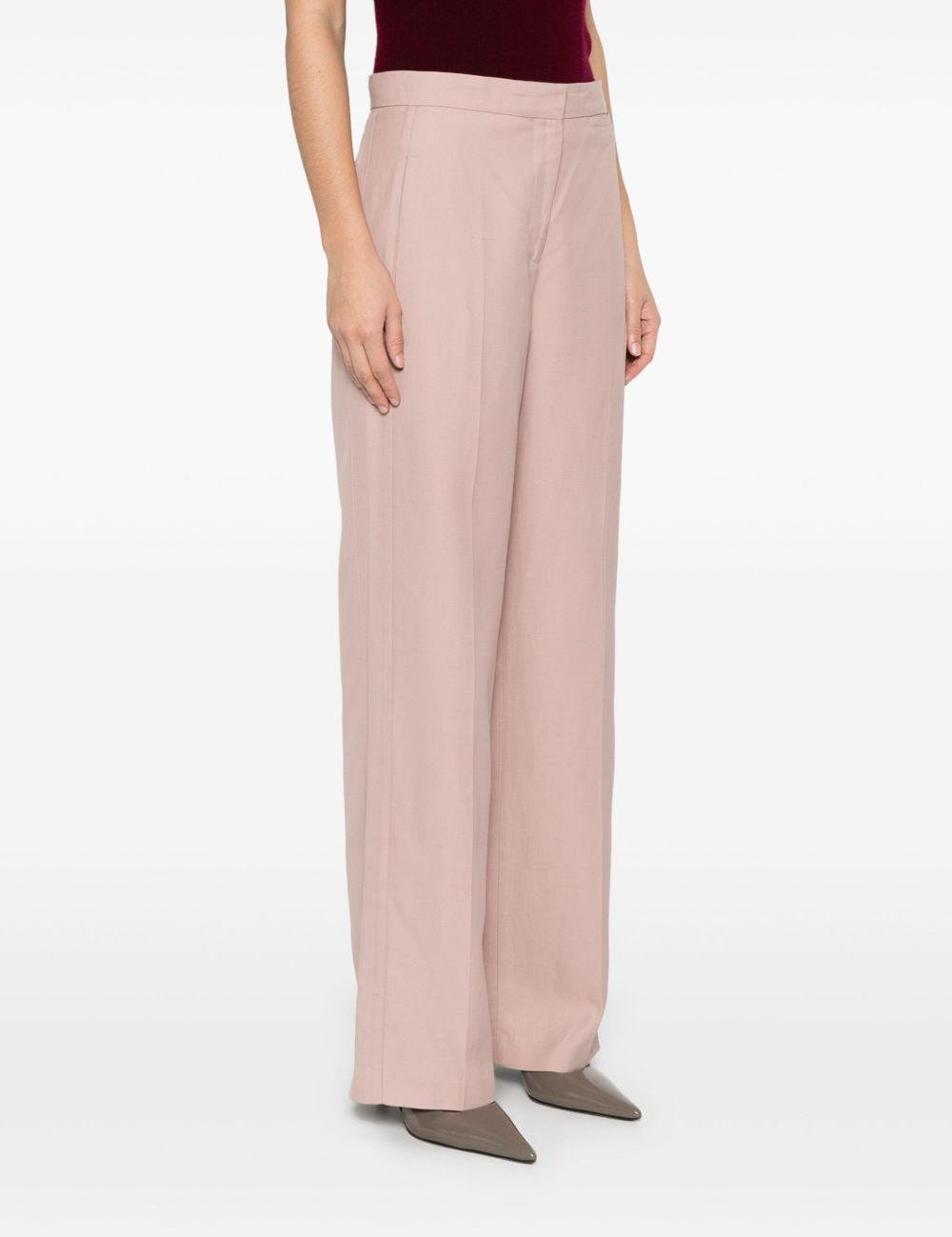 Pantaloni sartoriali in rosa Loulou studio - donna 