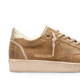 Sneakers ballstar in marrone golden goose - donna 