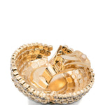 Oreechini con strass in verde e oro Rowen Rose - donna 