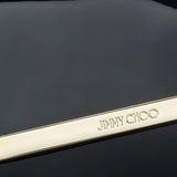 Clutch emmie con finitura lucida in nero Jimmy Choo - donna 