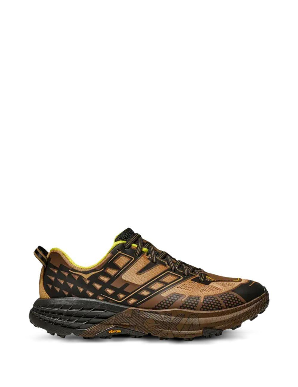 Sneakers speedgoat 2 in nero e arancione Hoka - unisex 