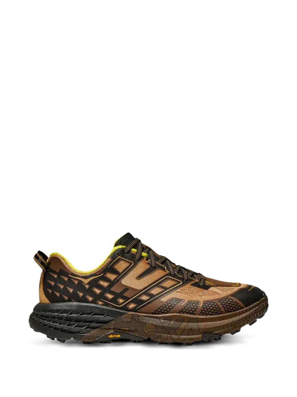 Sneakers speedgoat 2 in nero e arancione Hoka - unisex 