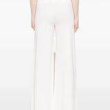 Pantaloni con vita elasticizzata in bianco Maxmara - donna 