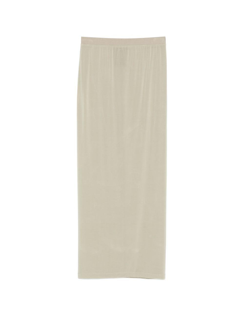 Gonna semi trasparente in verde Wardrobe.Nyc - donna 