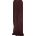 Gonna Phoebe con arricciatura in marrone the andamane - donna 
