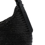 Borsa a spalla Luna Mezza in nero Dragon Diffusion - donna 