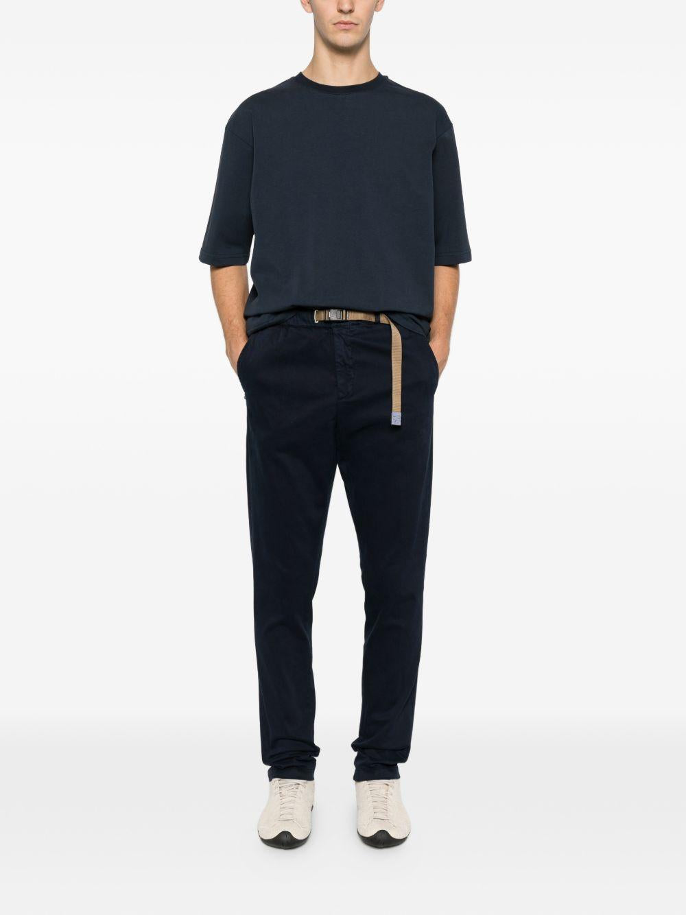 T-shirt a maniche corte in blu Whitesand - uomo 