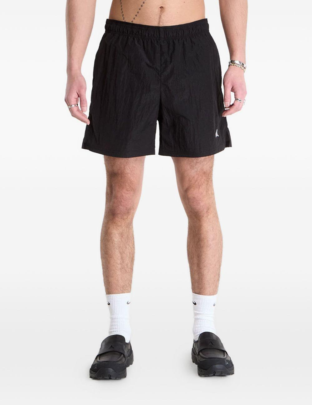 Shorts con logo in nero Roa - uomo 
