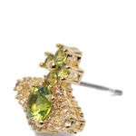 Orecchini valentina orb in verde e oro vivienne westwood - donna 