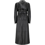 Cappotto con cintura paste in nero Maxmara sportmax - donna 