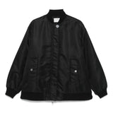 Bomber oversize in twill agape in nero Maxmara sportmax - donna 