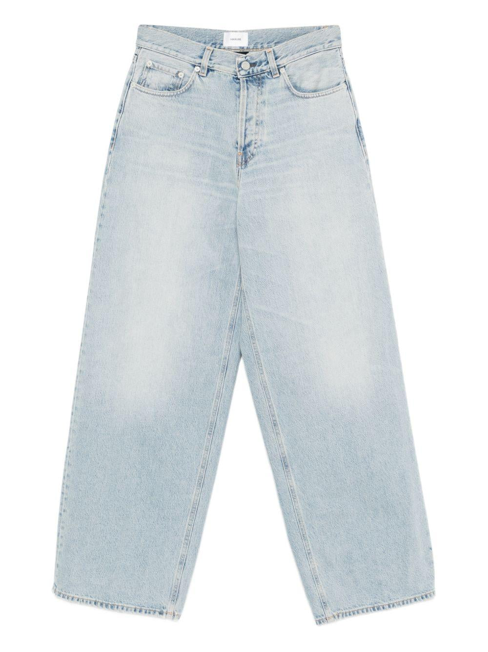 Jeans con bottoni in blu Haikure - donna 