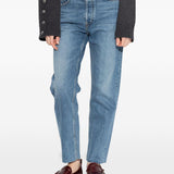 Jeans 70s Stove Pipe in blu Re/done - donna 