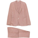 Completo monopetto in rosa Eleventy - uomo 