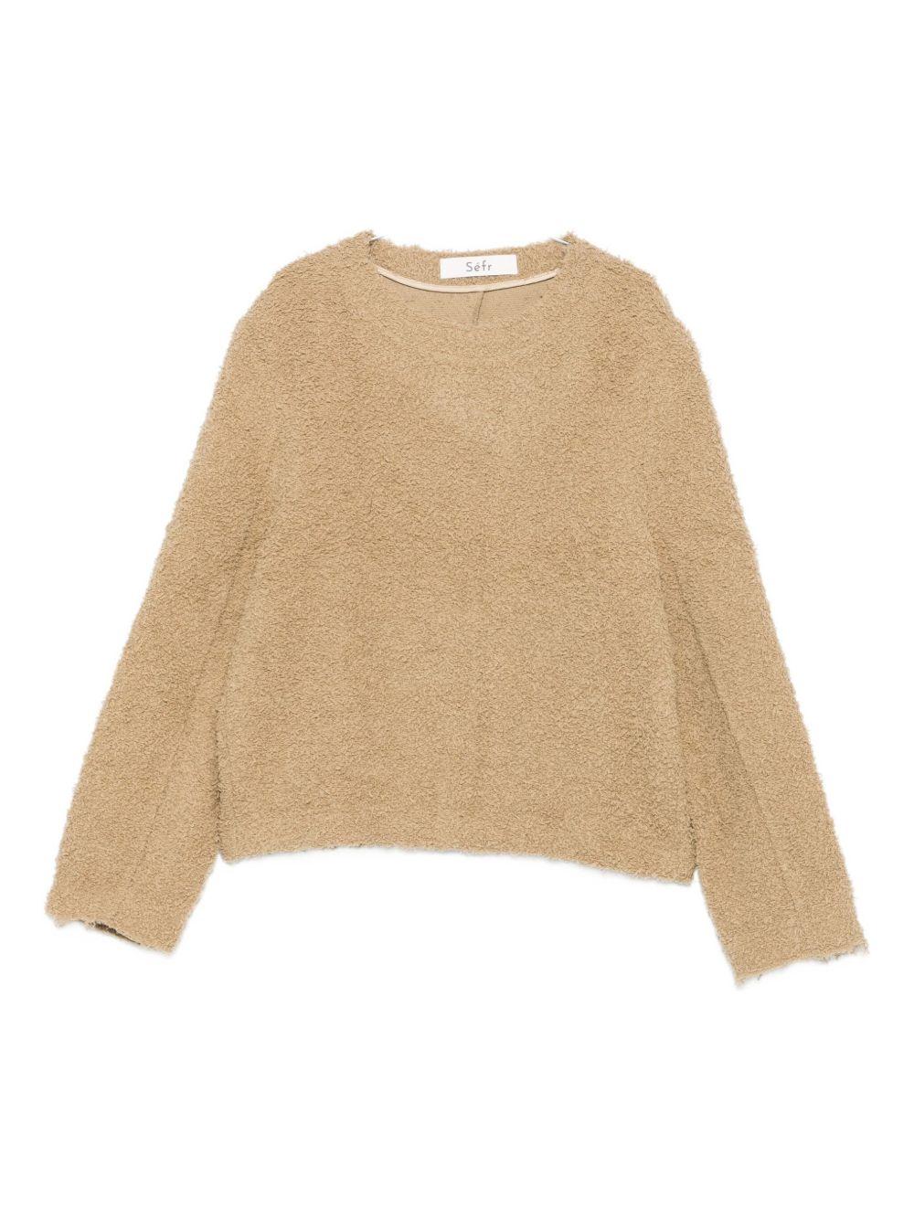 Maglione dignan in beige Sefr - uomo 