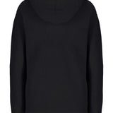 Felpa in maglia con cappuccio  in nero Laneus - uomo 