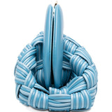 Clutch bios piccola IN AZZURRO themoirè - donna 